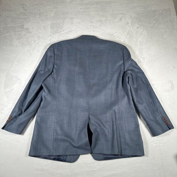 Lauren Ralph Lauren Blazer Men Size 50L Gray Two Button Jacket Macys Mens Store - Picture 7 of 12